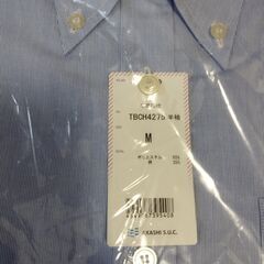 新品未使用  都立千早高校　半袖シャツ　女子用　Mサイズ　制服　学生服　入学　の画像