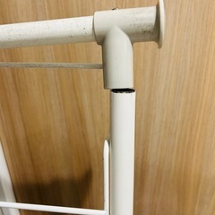 お話し中【難あり】洗濯物干し　の画像