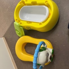 ワンワン おまる 子供用便座の画像