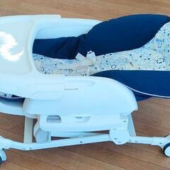 【大幅値下げ！早いもの勝ち】コンビ ハイローベッド スイングベッドの画像
