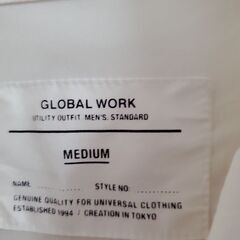 GLOBAL WORKシャツの画像