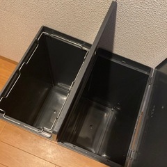 無印良品　ゴミ箱　2個セットの画像