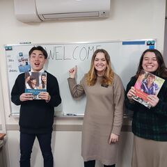 一緒に英語を学び！