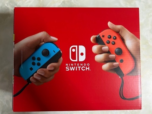 新品未開封　NINTEDO SWITCH 一年保障付 