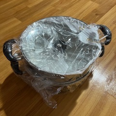 【新品】２段蒸し器　26cm   NEWグランセ　ステンレス製ガラス蓋付　オール熱源対応の画像