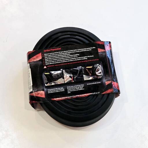 ～SOLD！～【新品・未使用】EZ LIP汎用リップスポイラー 1インチ幅 ブラック イージーリップ ユニバーサルフィット