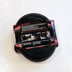 ～SOLD！～【新品・未使用】EZ LIP汎用リップスポイラー 1インチ幅 ブラック イージーリップ ユニバーサルフィットの画像