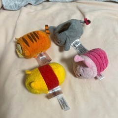 ディズニー ツムツム ぬいぐるみ 「プーさん」セットの画像