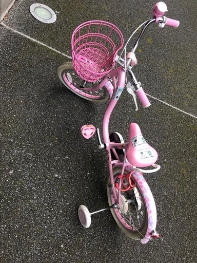 メゾピアノ 自転車　16インチ