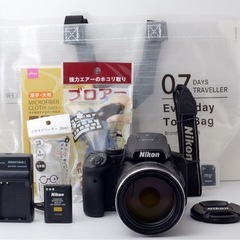 ★Nikon COOLPIX P900★外観美品●Wi-Fi内蔵●月に最適●  1ヶ月動作補償あり！ 安心のゆうパック代引き発送！ 送料、代引き手数料無料！の画像