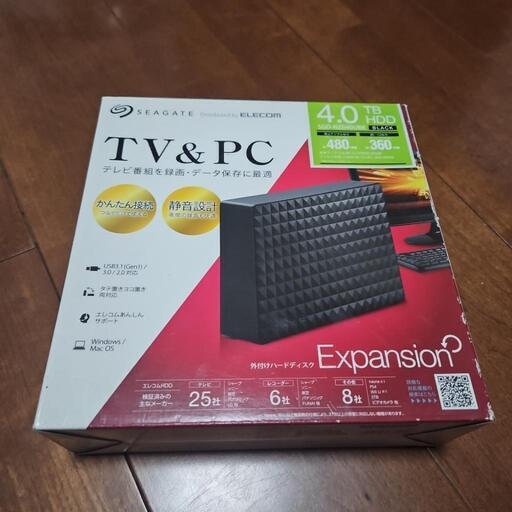 ELECOM 外付けハードディスク seagate