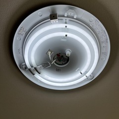 洋室　シーリングライト　照明器具6畳〜8畳用　紐付き　引掛けシーリング付き　の画像