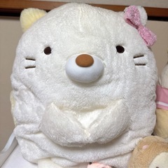 すみっコぐらし　BIGふわふわねこ