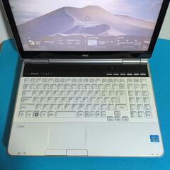 NEC ノートパソコン Windows11pro Core i7-2670QM SSD256GB RAM8GBの画像
