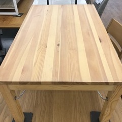 ★ジモティ割あり★ 無印良品　折り畳み式テーブル　 H35×W80×D50　 クリーニング済み KJ7926　の画像