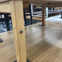 ★ジモティ割あり★ 無印良品　折り畳み式テーブル　 H35×W80×D50　 クリーニング済み KJ7926　の画像