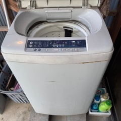 【確定】無料‼️全自動洗濯機🌿完動品の画像