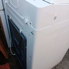 （お取り引き中）コンフィー(COMFEE’) COMFEE' 上面 洗濯機 7kg 全自動 風乾燥 1-3人用 一人暮らし 予約洗濯 スピードコース ステンレス槽 ガラスドア CAC06W70U/EWW-JPの画像