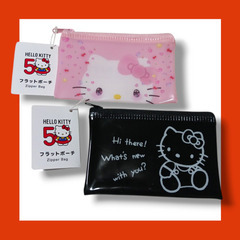 【希少品】新品未使用　送料無料　ハローキティ 50周年記念 フラ...