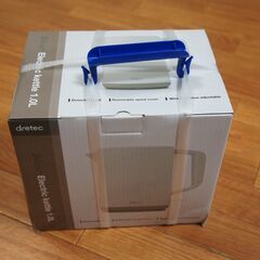 ドリテック　電気ケトル　1.0Lの画像