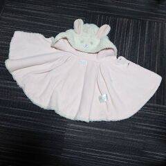ポンポネット　うさぎ　ケープ　うさ耳　ふわふわの画像