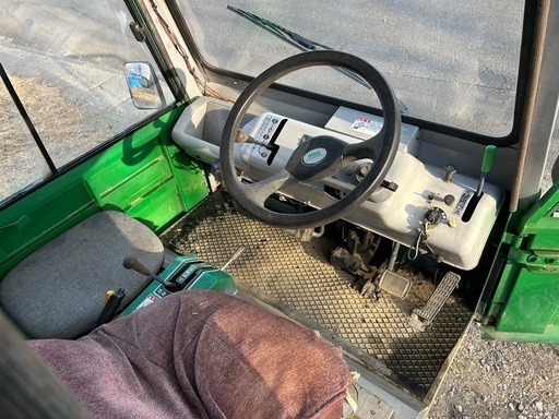 アテックス ダンプ運搬車 4WD 油圧パワステ中折れキャビンセル付き 四