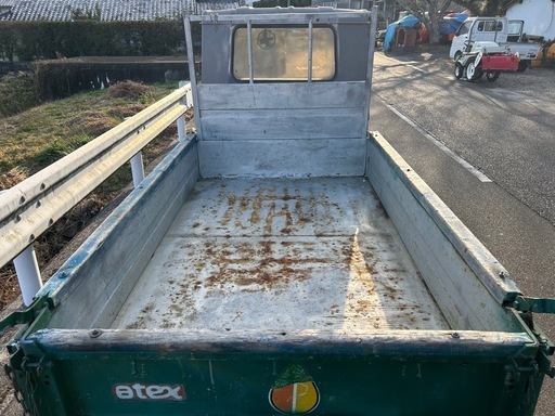 アテックス ダンプ運搬車 4WD 油圧パワステ中折れキャビンセル付き 四