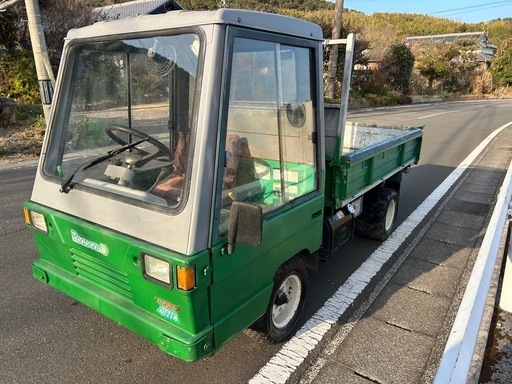 アテックス ダンプ運搬車 4WD 油圧パワステ中折れキャビンセル付き 四