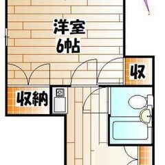 🌈😳賃料56,000円😳🌈東急東横線【元住吉】徒歩12分✨敷金0・礼金0🎶18㎡の1K💖リフォーム済みなのできれいなお部屋です✨💖の画像