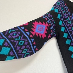 Clifton Place 幾何学模様 ニットセーターの画像