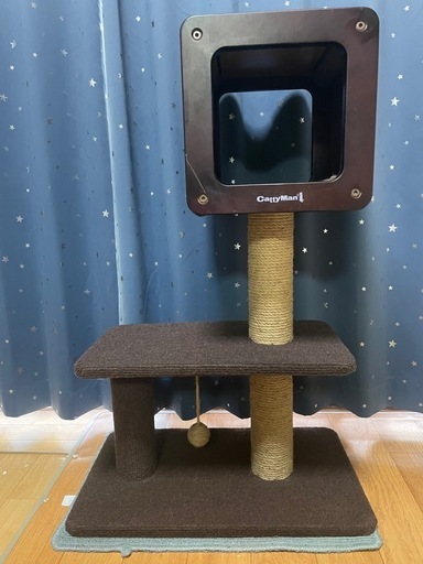 【決まりました(⁎ᴗ͈ˬᴗ͈⁎)】【定価7,400円】キャットタワー　ブラウン　代理出品
