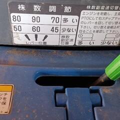 田植え機　イセキ製　6条　施肥の画像