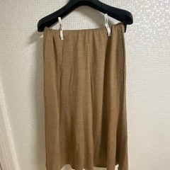 レディース　ニットロングスカート