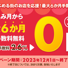 店舗向け【d払い】QRコード決済導入サポート（メルペイ） - 郡山市