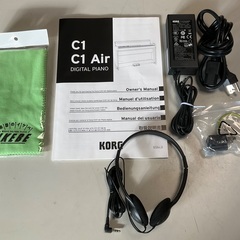【RKGOD】特価！KORG/電子ピアノ/C1 Air /中古品/2022年製/椅子付き/来店引取/弊社より近隣地域無料配達の画像