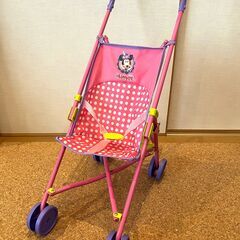 【お取引完】おもちゃのベビーカー（ミニー柄）