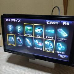 新品フィルムアンテナ付き！7インチワイドナビPanasonic Strada フルセグTV DVD Bluetoothの画像