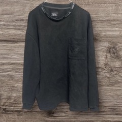 ④ZARA dnwr スウェット　ブラック