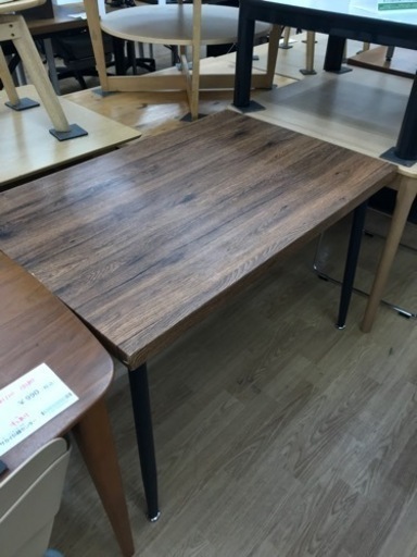 ★ジモティ割あり★ダイニングテーブル　 ブラウン　 H71×W105×D70　 クリーニング済み KJ7935