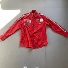 FILA Ferrari ロゴ入り レッドシャツ Sサイズ