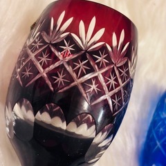 切り子ワイン🍷グラス◼️2個セットの画像
