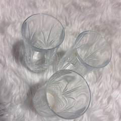 カットクリスタルデザイン◼️タンブラー ◼️3個セットの画像