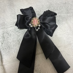 リボンヘアアクセ