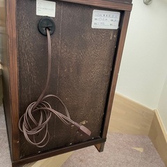 IDC 大塚家具 ビエンナ ナイトテーブル コンセント オーク材　出雲木工　②の画像