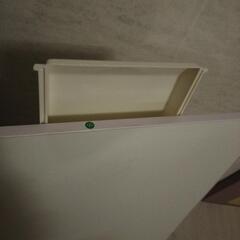 折畳式ミニデスク(引き出し付き)の画像