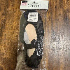 未使用　チャコット　バレエシューズ　黒