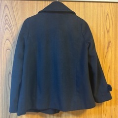 コート　紺色の画像