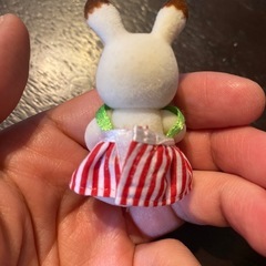 非売品✨ショコラウサギの赤ちゃん✨クレム✨ハンバーガーコスチューム ✨の画像
