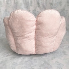 【新品・未使用】肉球　チェアクッション　座椅子クッション　ピンク　の画像