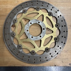 ヤマハ系320mmブレーキローター　ジャンクの画像